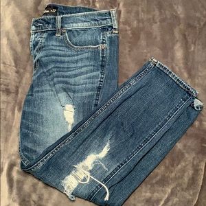 High Waisted Ripped Jeans